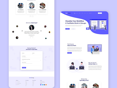 Technology Landing Page