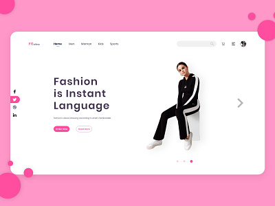 Fashion E Commerce Landing Page