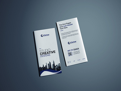 Dl bi fold brochure Design