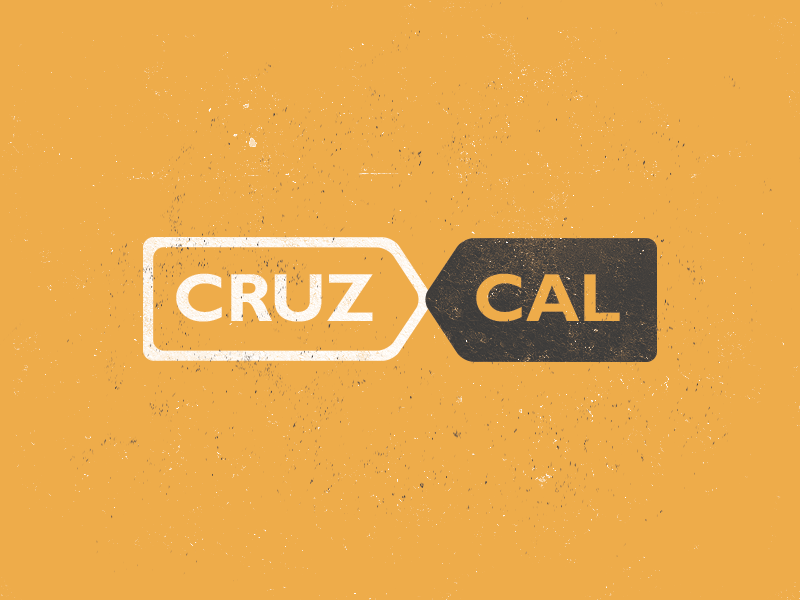 More CruzCal Branding brand calendar cruzcal events gold