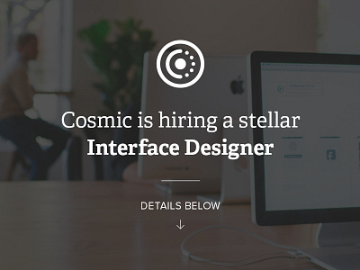 We're Hiring: Interface Designer design hiring interface stellar ui