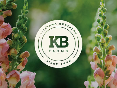 KB Farms Brand Refresh crest flowers kb farms