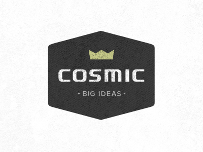 Cosmic - Big Ideas big ideas cosmic crown rebrand