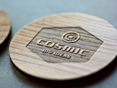 Cosmic Coaster big ideas coaster cosmic laser cut