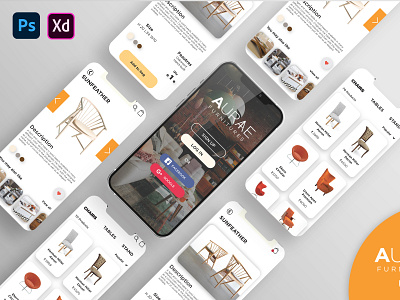 Furniture app UI/UX