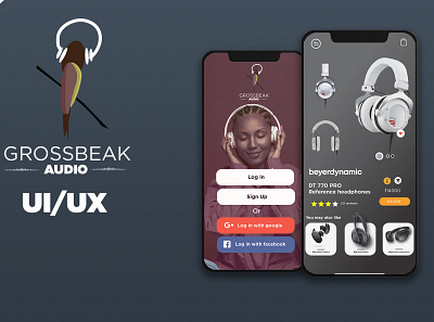 UI UX for audio company. app app design branding design interaction interaction design interactive design interface typogaphy ui ui ux ui design uidesign uiux user experience user interface ux