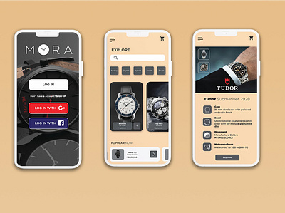 UI design for luxury timepiece delivery chain app app design design designs graphic illustration interaction interface marketing mobile app mobile ui photoshop screen ui ui design uidesign uiux ux web webdesign