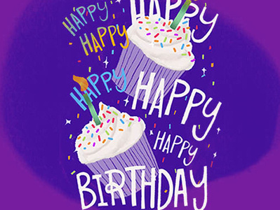 Happy Birthday Greeting Card