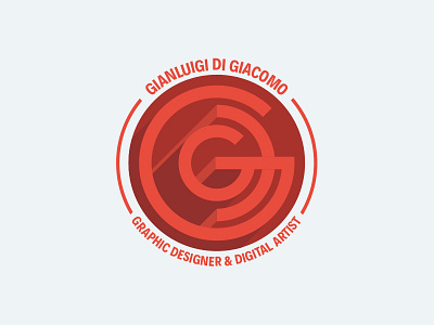 Personal Logo branding circle design gianluigi di giacomo graphic italy logo logo design new selfbrand skema9 wip