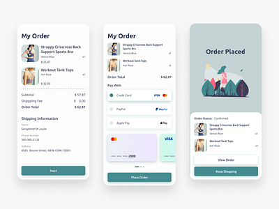 Daily UI #2 - E-Commerce Checkout