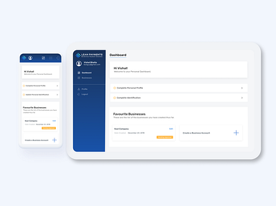 Lean Payments design responsive ui ux