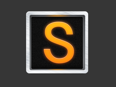 Sublime text 2 Icon icon metal orange replacement sublime sublime text 2