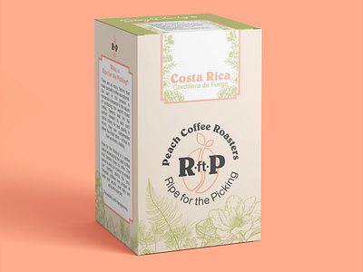 Peach Coffee Roasters Packaging