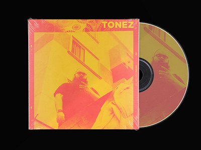 TONEZ - CD Cover album art album artwork album cover design graphic design hollywood