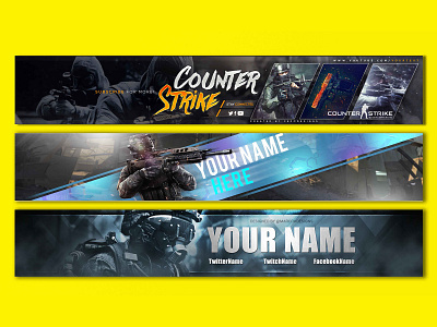 I will create attractive gaming youtube channel art esport logo