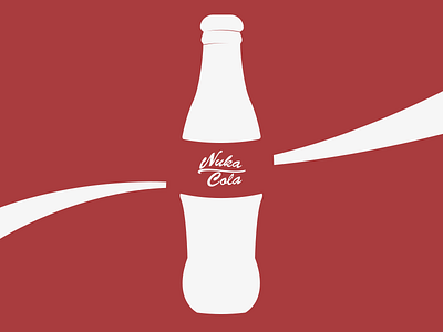 Nuka Cola Poster illustration poster