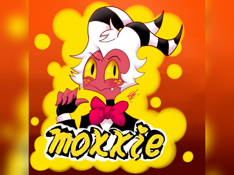 Moxxie from HELLUVA BOSS by Brenda on Dribbble