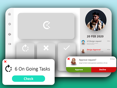 task manager User Interface system uidesign userinterface