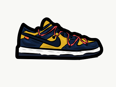 Off-White Dunk Low Michigan