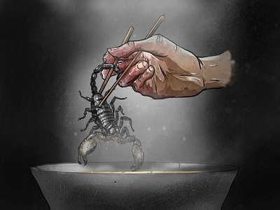 Rawmen art artwork comic dark dark theme fantasy horror illustration illustration art procreate