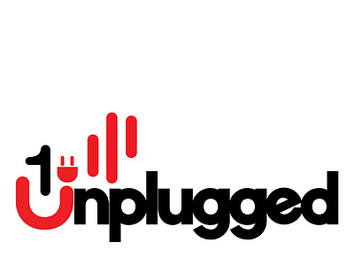 Unplugged Logo Design branding design graphic design illustration logo ui vector