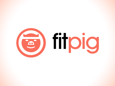 Fitpig Logo Exploration branding fitness logo pig