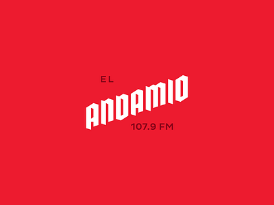 El Andamio branding fm identity logo mexico mx
