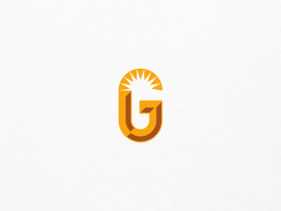 Gin Sun branding gin icons identity logo logo g pictogram sun symbol yellow