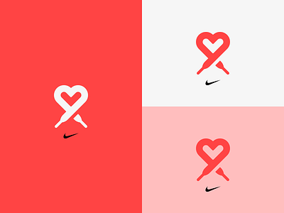 Love My Airs 💖 👟 branding heart icon laces logo nike air max sneaker symbol