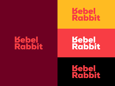 Rebel Rabbit 🐇 branding logo logotype rabbit rebel