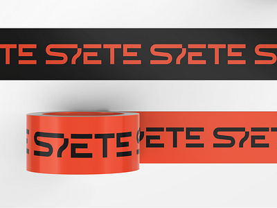 S7ETE branding identity logotype seven siete
