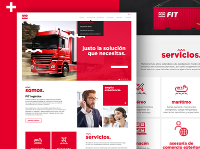 fit logistics design freight forwarder identity logistic mexico pictogram pictograms ui ux web design