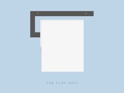 Heh, flatshit!