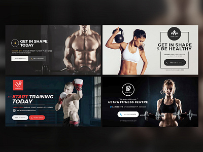 Fitness & Gym Banner Facebook Post Banner