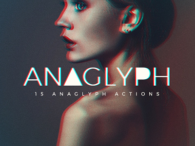Anaglyph Photoshop Actions actions anaglyph distortion effect fx glitch lightroom noise photography photoshop style template