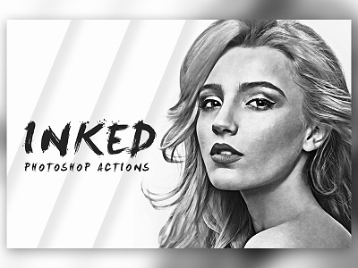 Inked Photoshop Actions