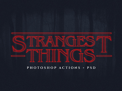 Strangest Things Ps Text Actions