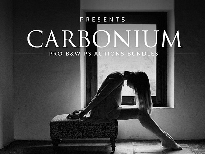 Carbonium - Black & White PS Actions