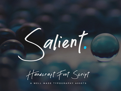 Salient Handmade Font Script download drawing fonts handwritten lettering script typeface