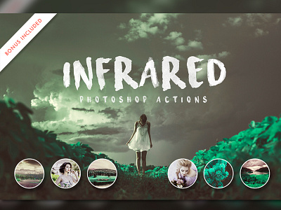 [DOWNLOAD] Infrared Photoshop Actions actions color corrections filter. addons infrared instagram lightroom photo photoshop vsco