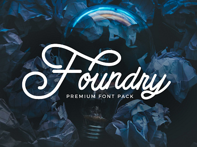 Foundry Font Pack creativemarket envato font fonts handlettering handmade lettering typegang vintage