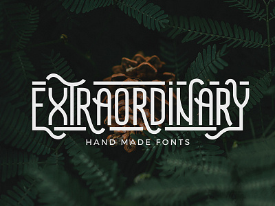 Extraordinary - Handmade Font