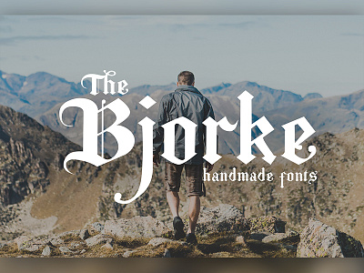 Bjorke - Handmade Fonts