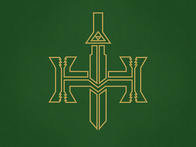 Hylian Legion Logo Gamer Gauntlet
