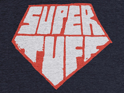 Super Tuff tee brand logo oldschool throwback tshirt