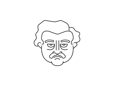 Narcos wip black clean colombia escobar icon illustration lines narcos netflix pablo simple withe