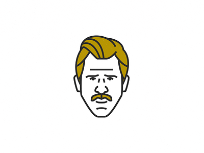 Agent Murphy - wip agent black clean colombia icon illustration lines murphy narcos netflix simple withe
