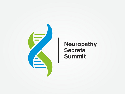 NEUROPATHY SECRETS SUMMIT branding design logo vector