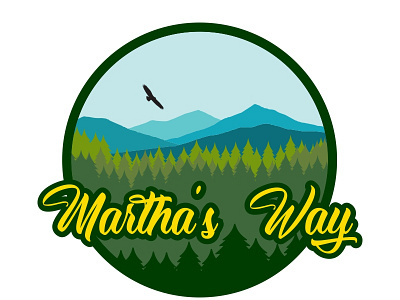 martha s way - hatchwise branding design illustration logo typography vector