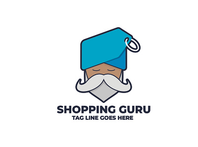 SHOPPING GURU branding design groceries grocery grocery app grocery online grocery store illustration logo marketing shopping shopping app vector